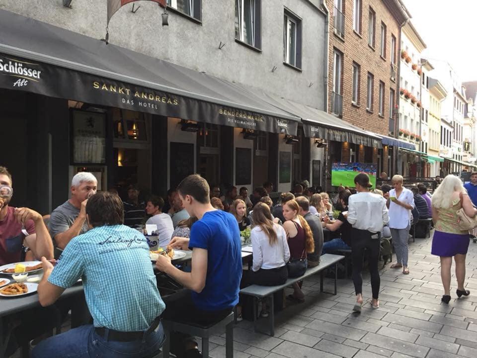 Sankt Andreas Hotel Düsseldorf Esterno foto